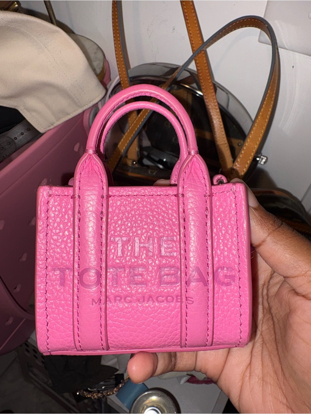 Pink Marc Jacobs The Nano Tote Bag